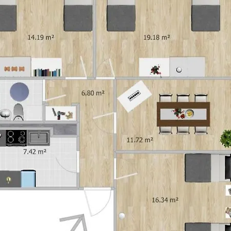 Apartament Werkswohnung Im Herzen Elmshorns Elmshorn